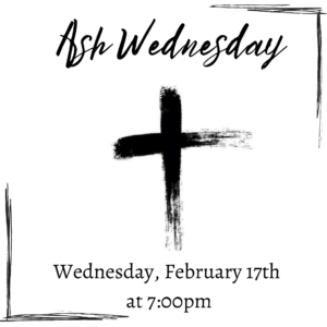 Join Church of the Messiah for Ash Wednesday