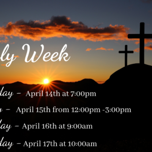 Easter and Holy Week at Church of the Messiah