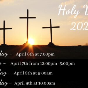 Holy Week at Church of the Messiah!