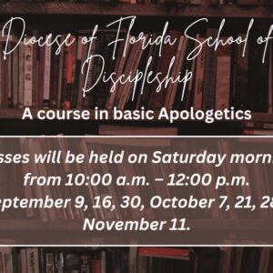 Diocesan School of Discipleship Begins in September