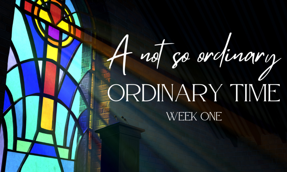 A Not so Ordinary Ordinary Time (Week One) – Fr. Scott Melanson