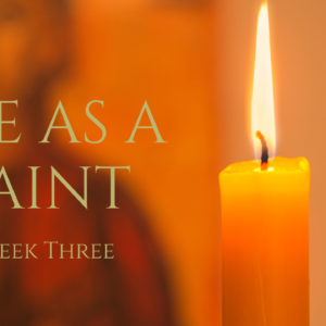 Life as a Saint (Week Three) – Fr. Scott Looker