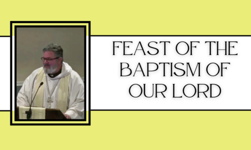 Feast of the Baptism of our Lord – Fr. Scott Looker