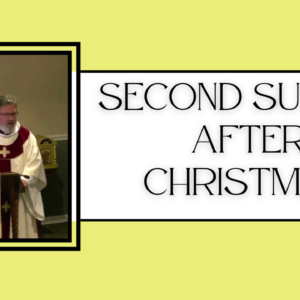 Second Sunday after Christmas – Fr. Scott Looker