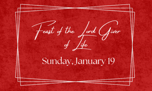 Feast of the Baptism of our Lord – Fr. Scott Looker