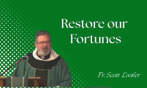 Restore our Fortunes – Fr. Scott Looker